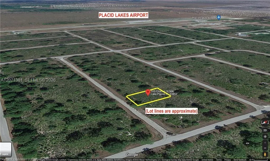 Listing  105 Citation Street, Lake Placid, FL 33852, Lake Placid, FL 33852
