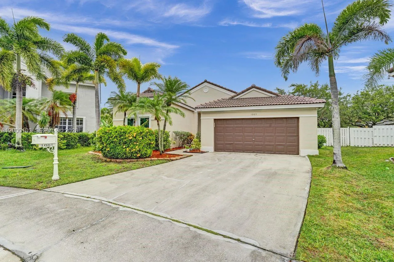 Listing  1063 Cedar Falls Drive 1063, Weston, FL 33327, Weston, FL 33327