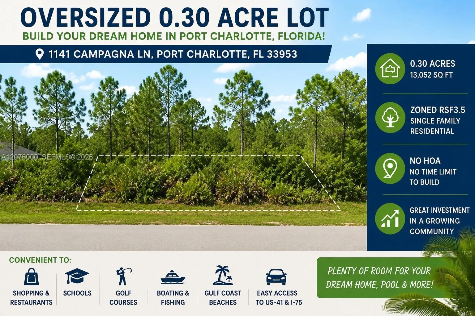 Listing  1141 Campagna Lane, Port Charlotte, FL 33953, Port Charlotte, FL 33953