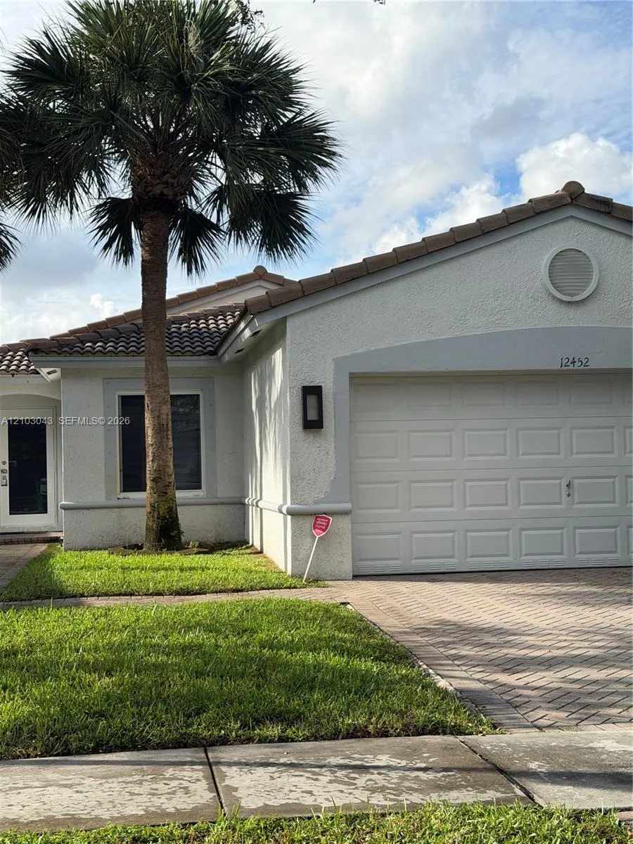 Listing  12452 SW 45th Drive, Miramar, FL 33027, Miramar, FL 33027