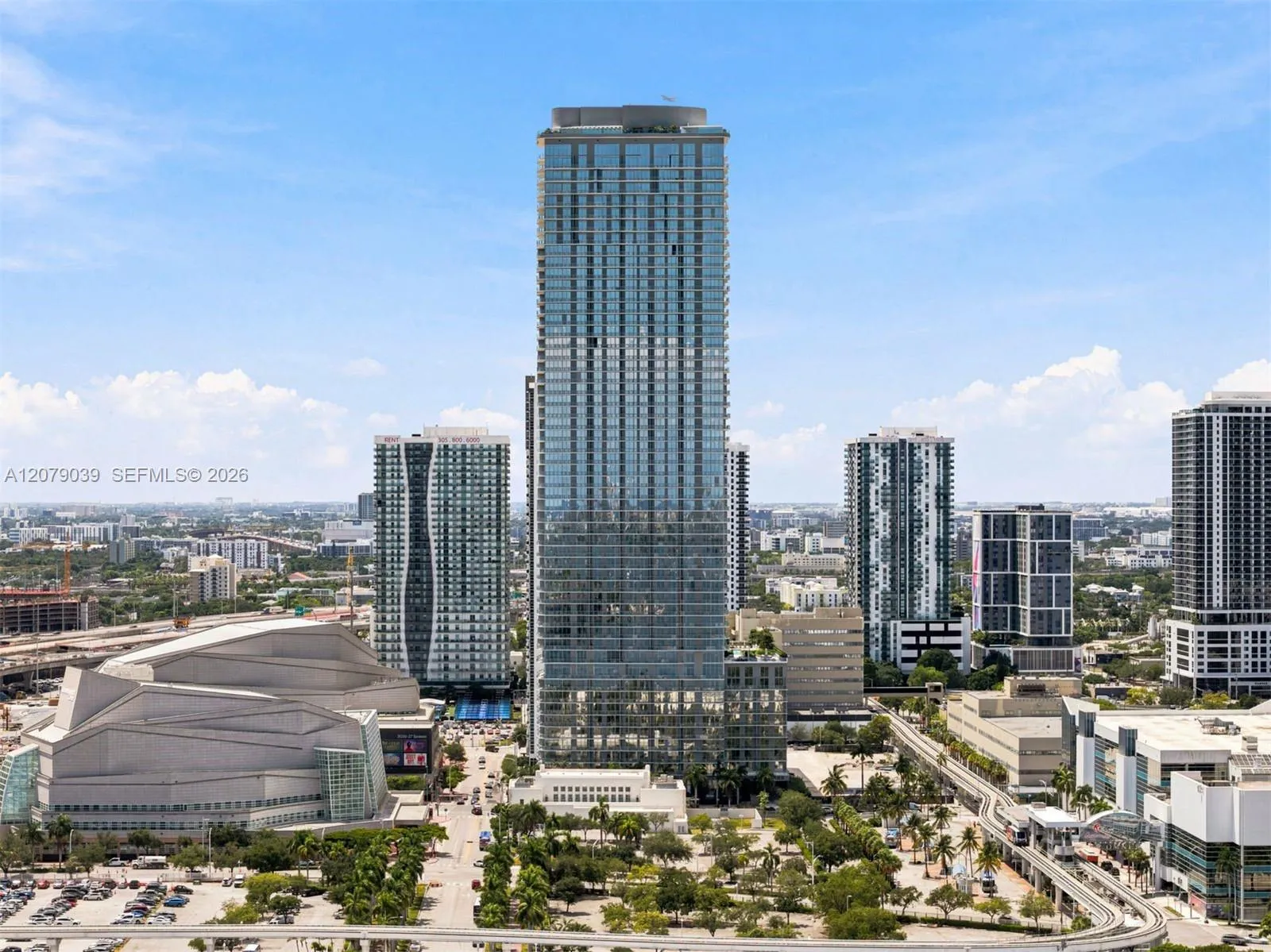 View details of listing 1400 Biscayne Boulevard 1205, Miami, FL 33132 Miami with MLS# 