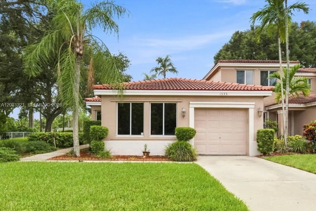 Listing  1533 W Harmony Lake Circle, Davie, FL 33324, Davie, FL 33324