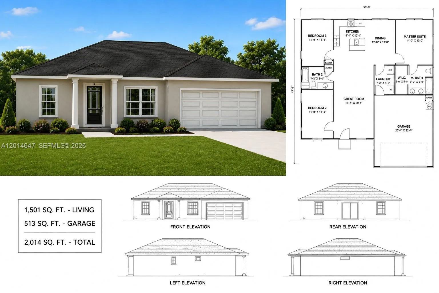 View details of listing 2124 East Parkway, Deland, FL 32724 Deland with MLS#