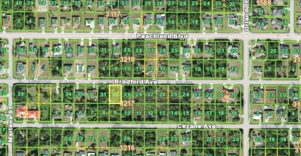 Listing  22443 Bradford Avenue, Port Charlotte, FL 33952, Port Charlotte, FL 33952