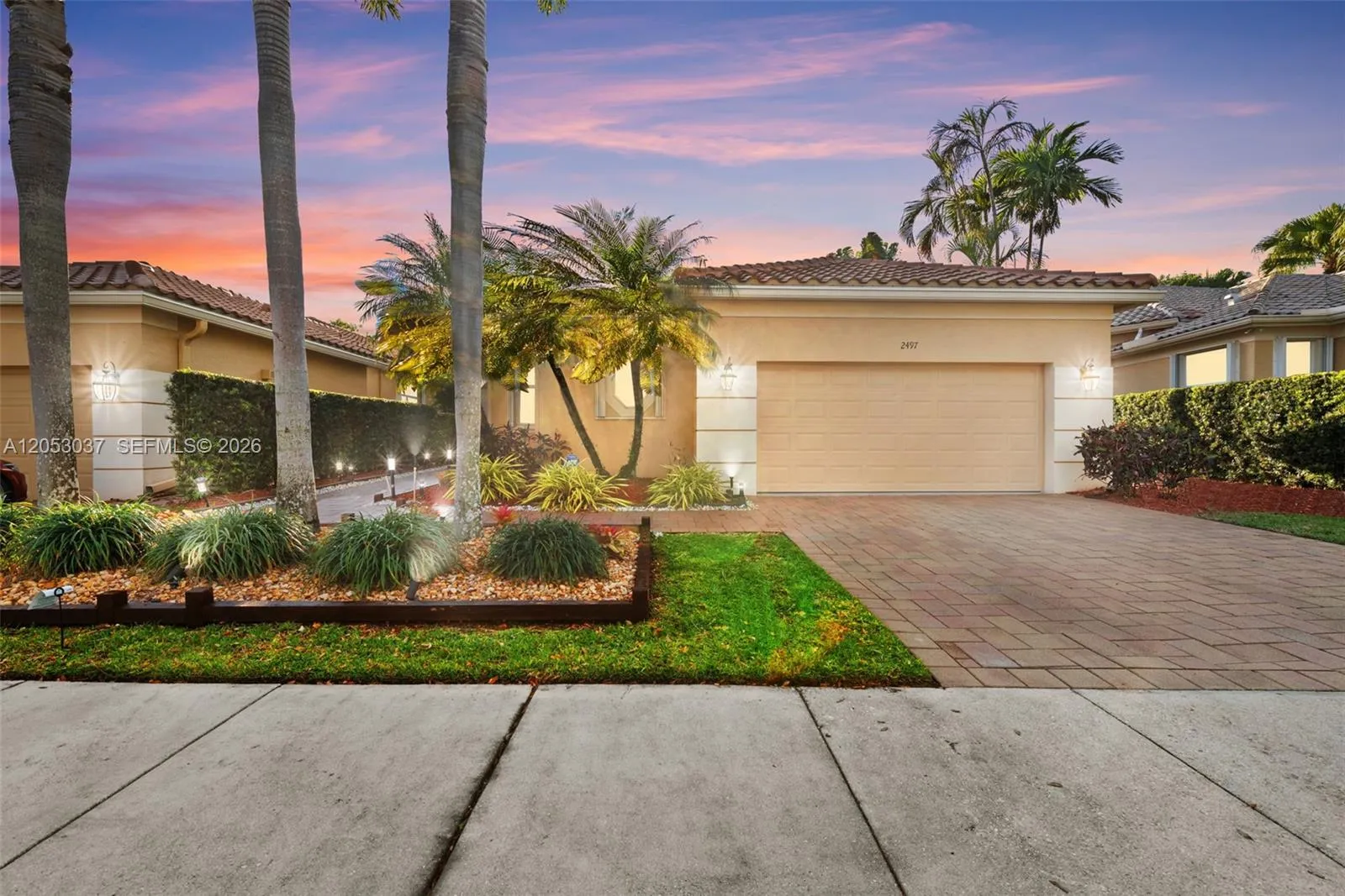 View details of listing 2497 Bay Isle Drive, Weston, FL 33327 Weston with MLS#
