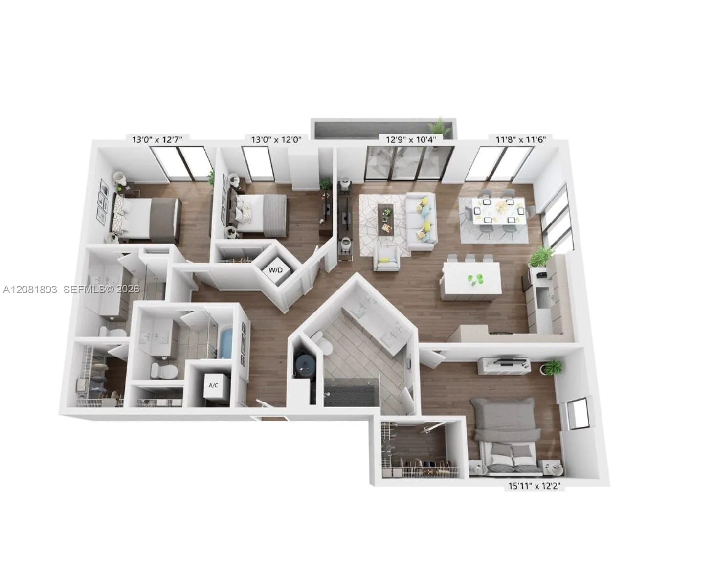 Listing  2800 SW 27th Terrace 1205, Miami, FL 33133, Miami, FL 33133