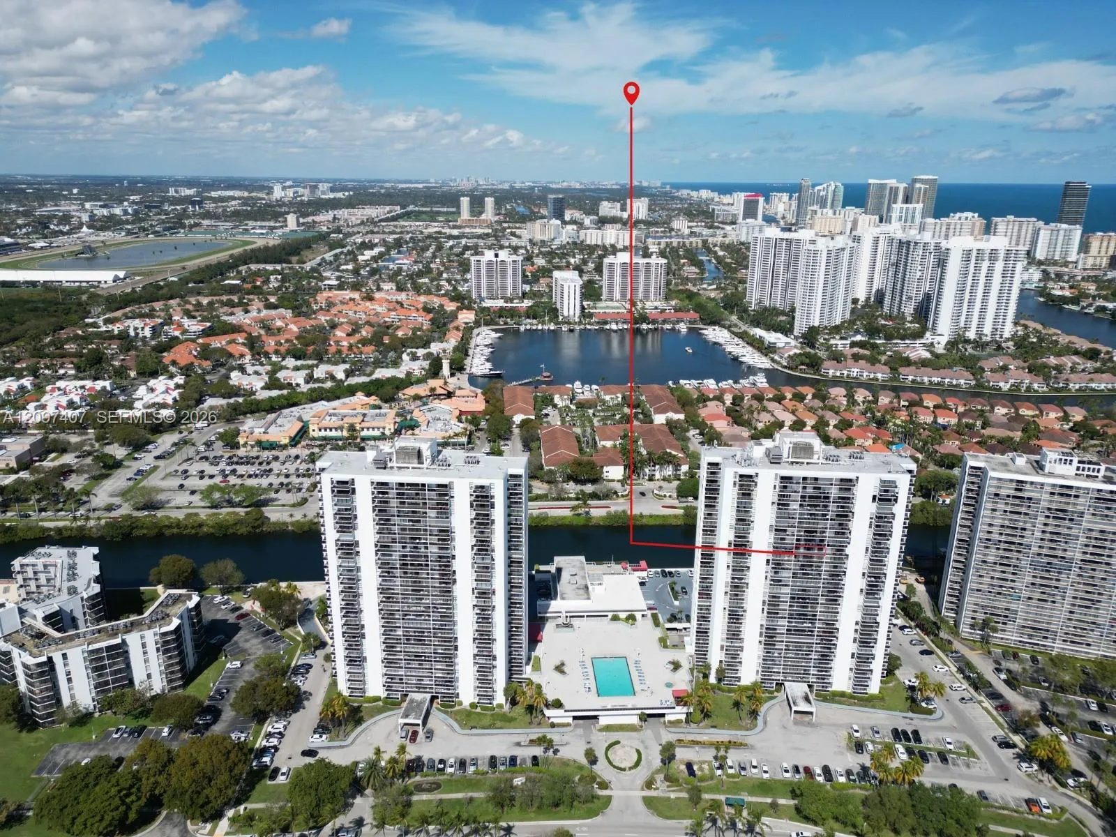 View details of listing 3675 N Country Club Drive 1906, Aventura, FL 33180 Aventura with MLS# 