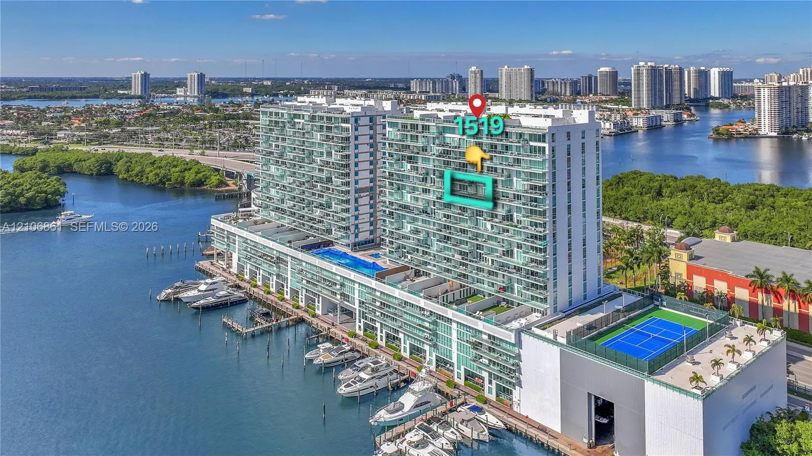Listing  400 Sunny Isles Boulevard 1519, Sunny Isles Beach, FL 33160, Sunny Isles Beach, FL 33160