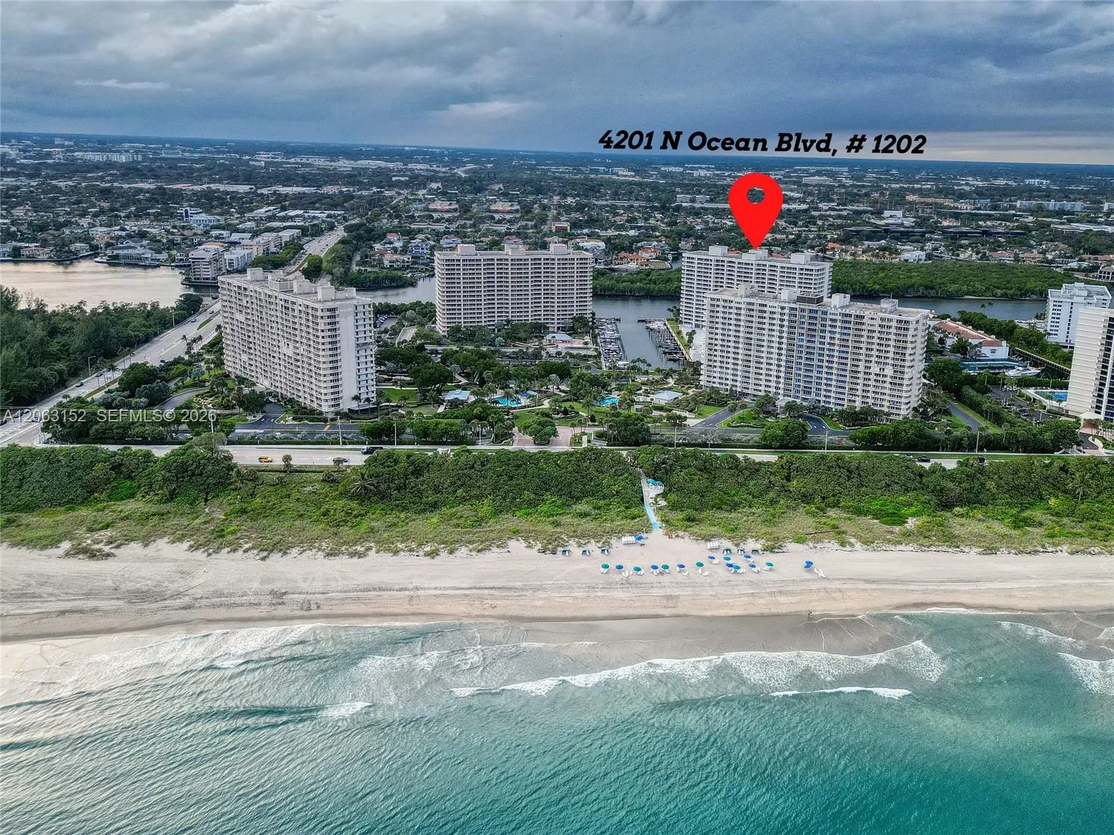 Listing  4201 N Ocean Boulevard 1202, Boca Raton, FL 33431, Boca Raton, FL 33431