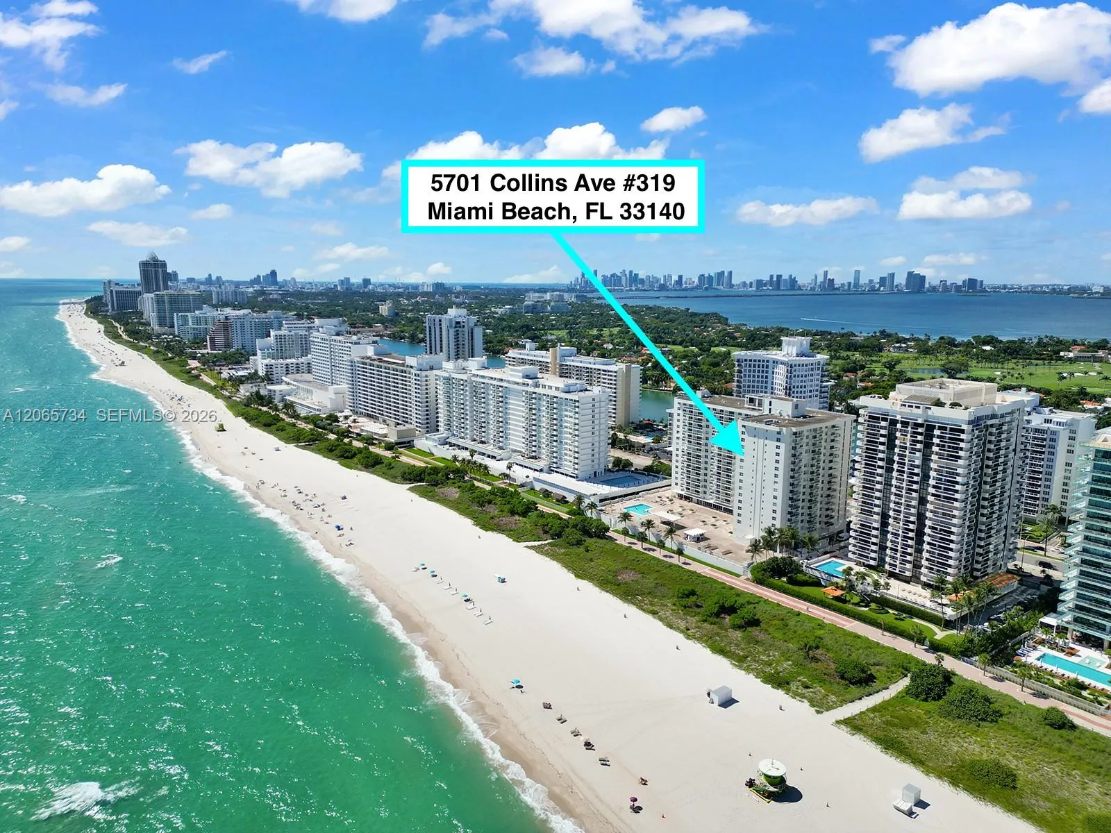 View details of listing 5701 Collins Avenue 319, Miami Beach, FL 33140 Miami Beach with MLS# 