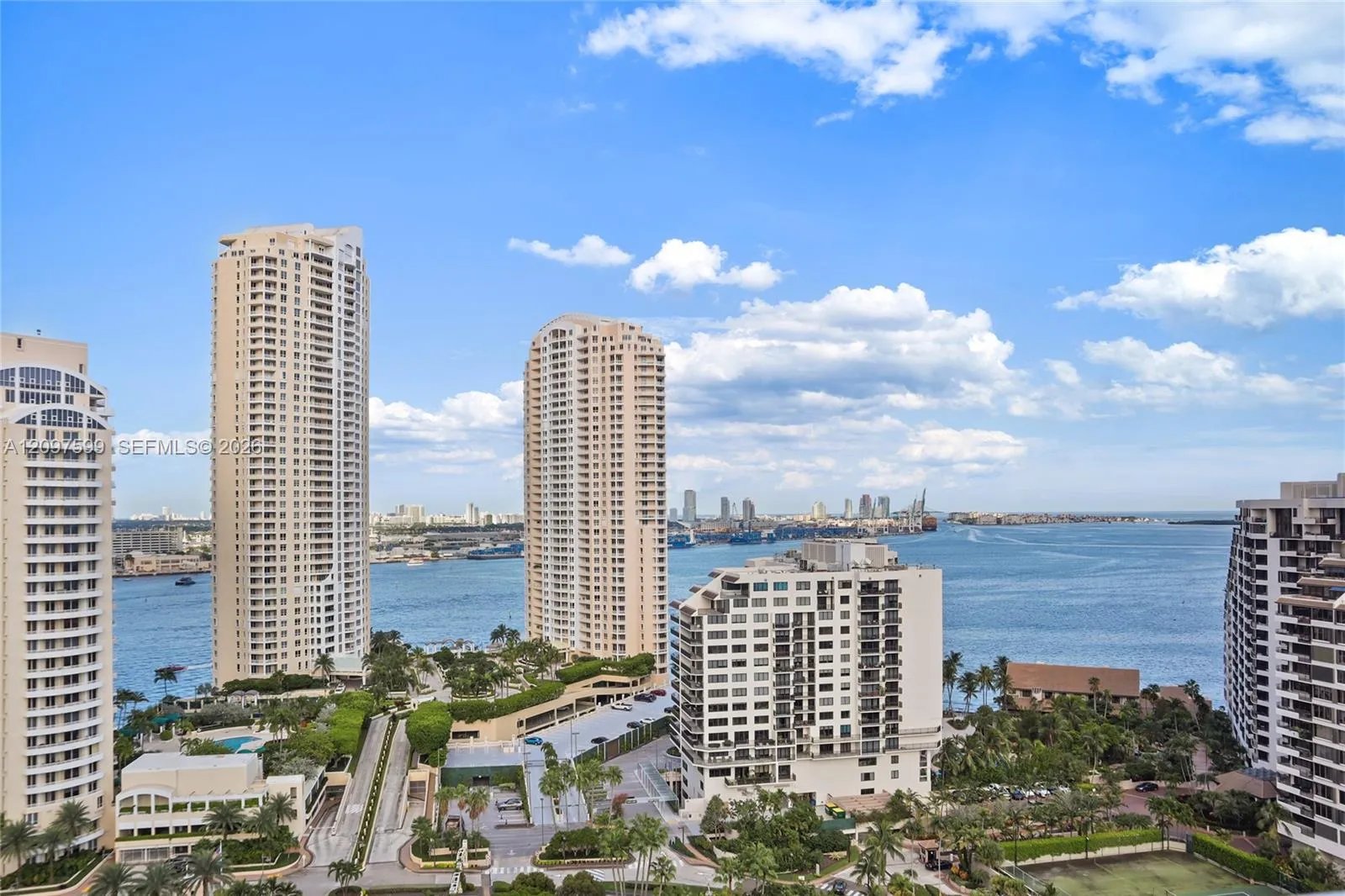 View details of listing 701 Brickell Key Boulevard 2309, Miami, FL 33131 Miami with MLS#