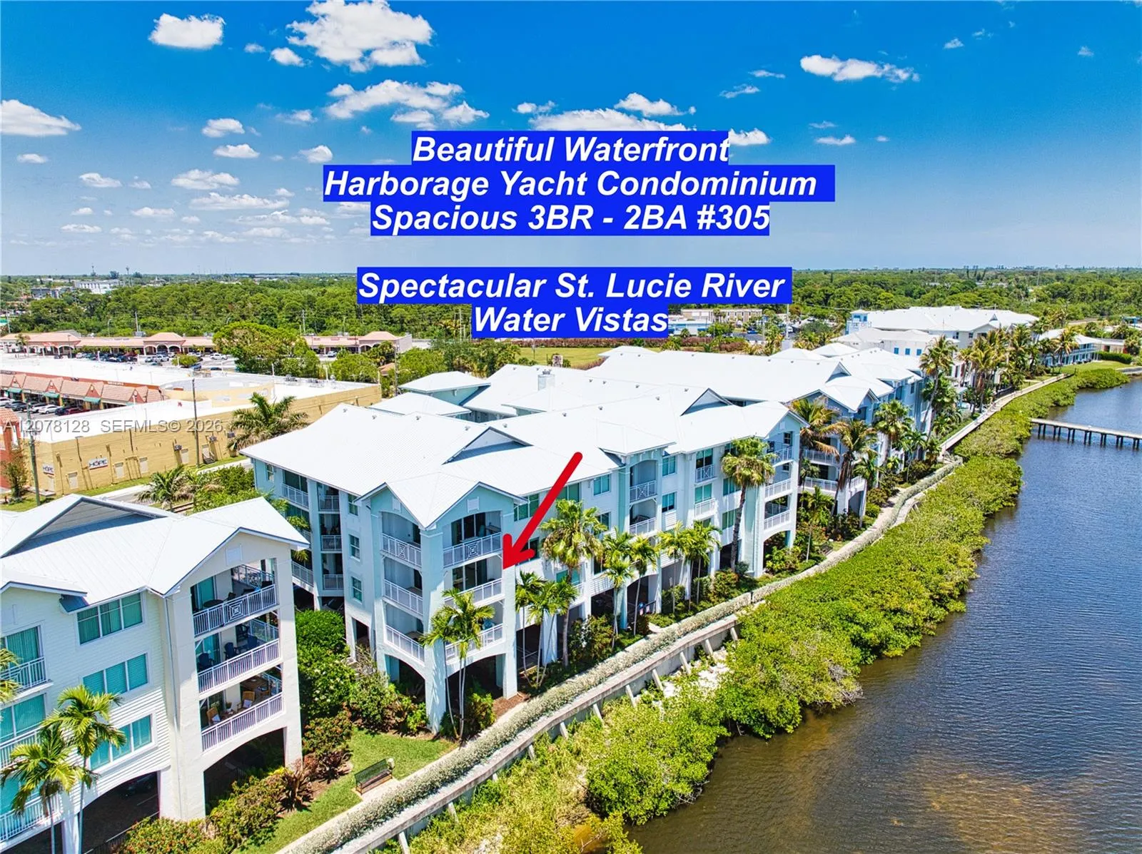 View details of listing 815 NW Flagler Avenue 305, Stuart, FL 34994 Stuart with MLS#
