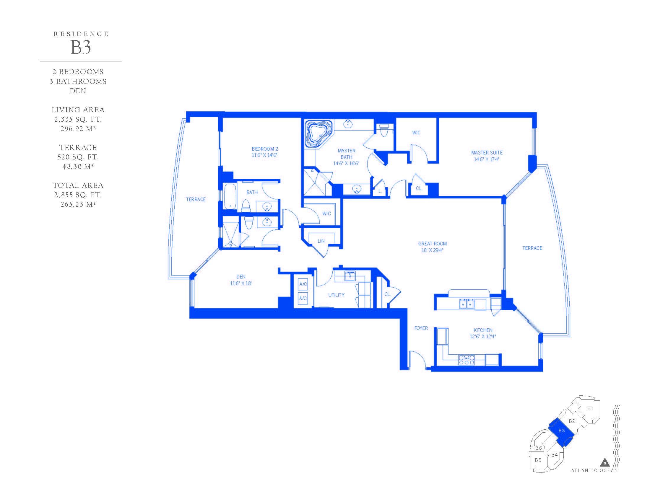 Listing  2700 N Ocean Drive 2103b, Singer Island, FL 33404, Singer Island, FL 33404