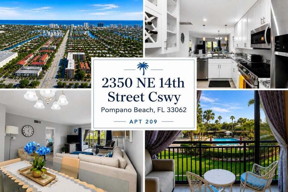 View details of listing 2350 NE 14TH ST Causeway 209, Pompano Beach, FL 33062 Pompano Beach with MLS#