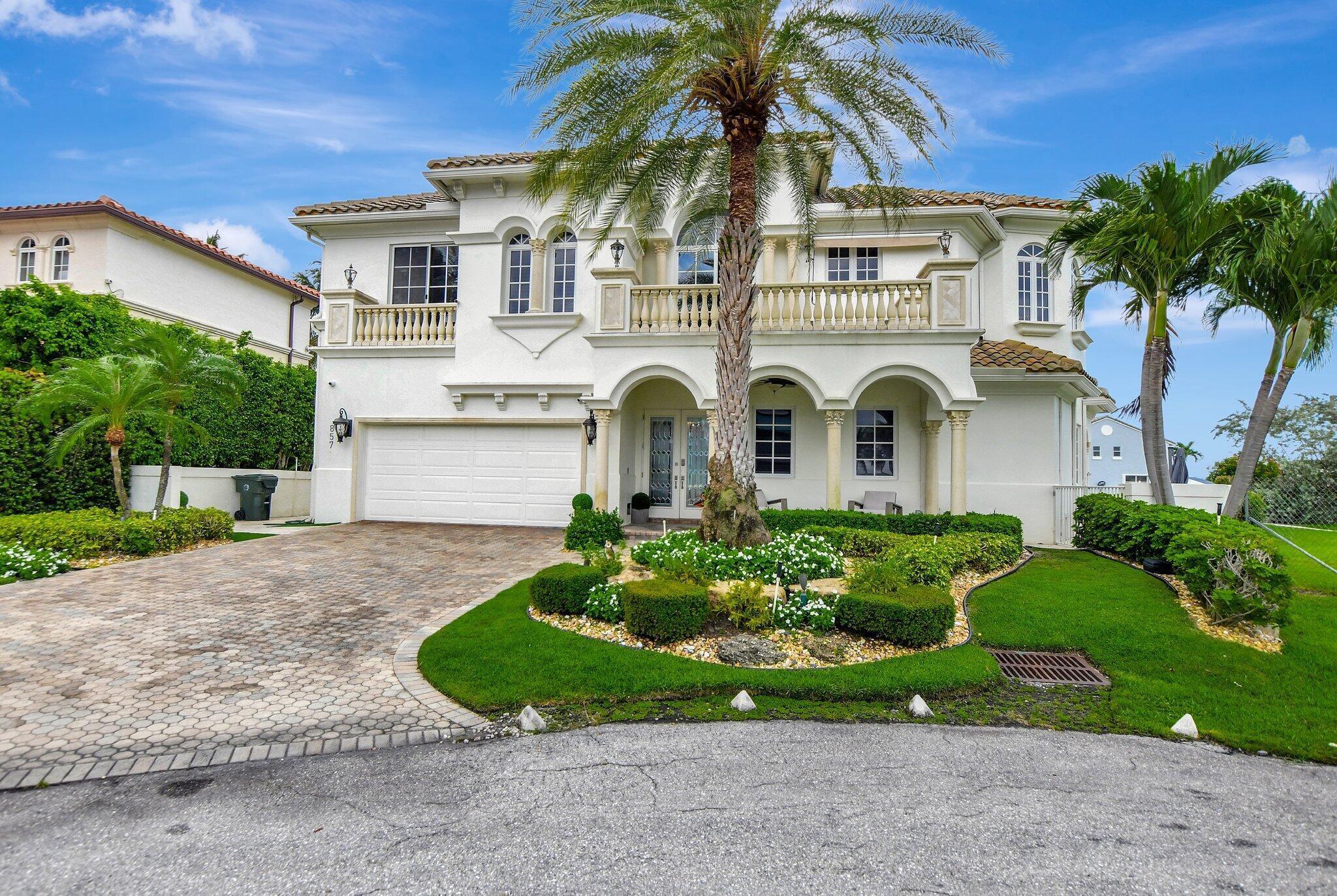 View details of listing 857 Havana Drive, Boca Raton, FL 33487 Boca Raton with MLS#