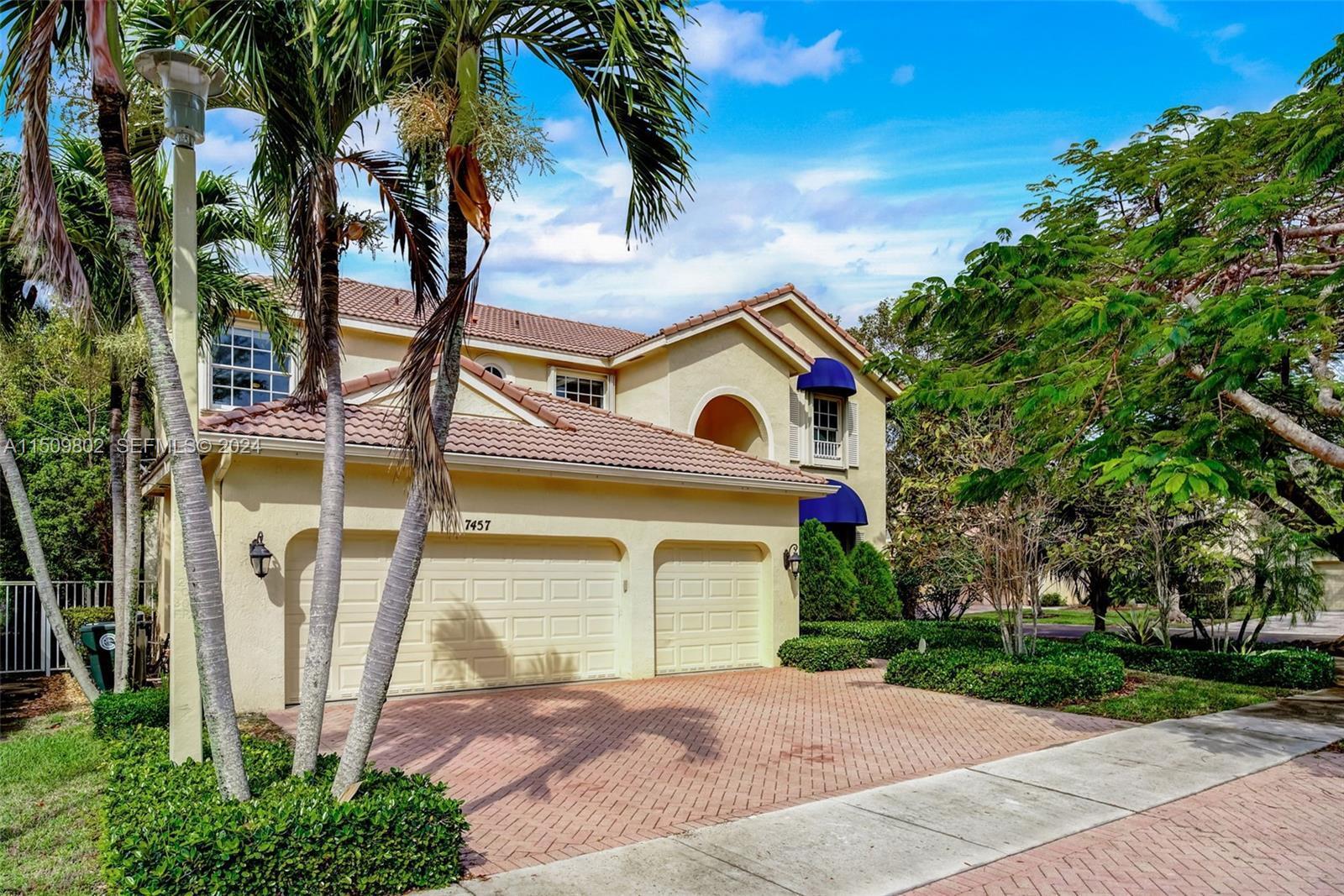 View details of listing 7457 NW 51st Way, Coconut Creek, FL 33073 Coconut Creek with MLS# 