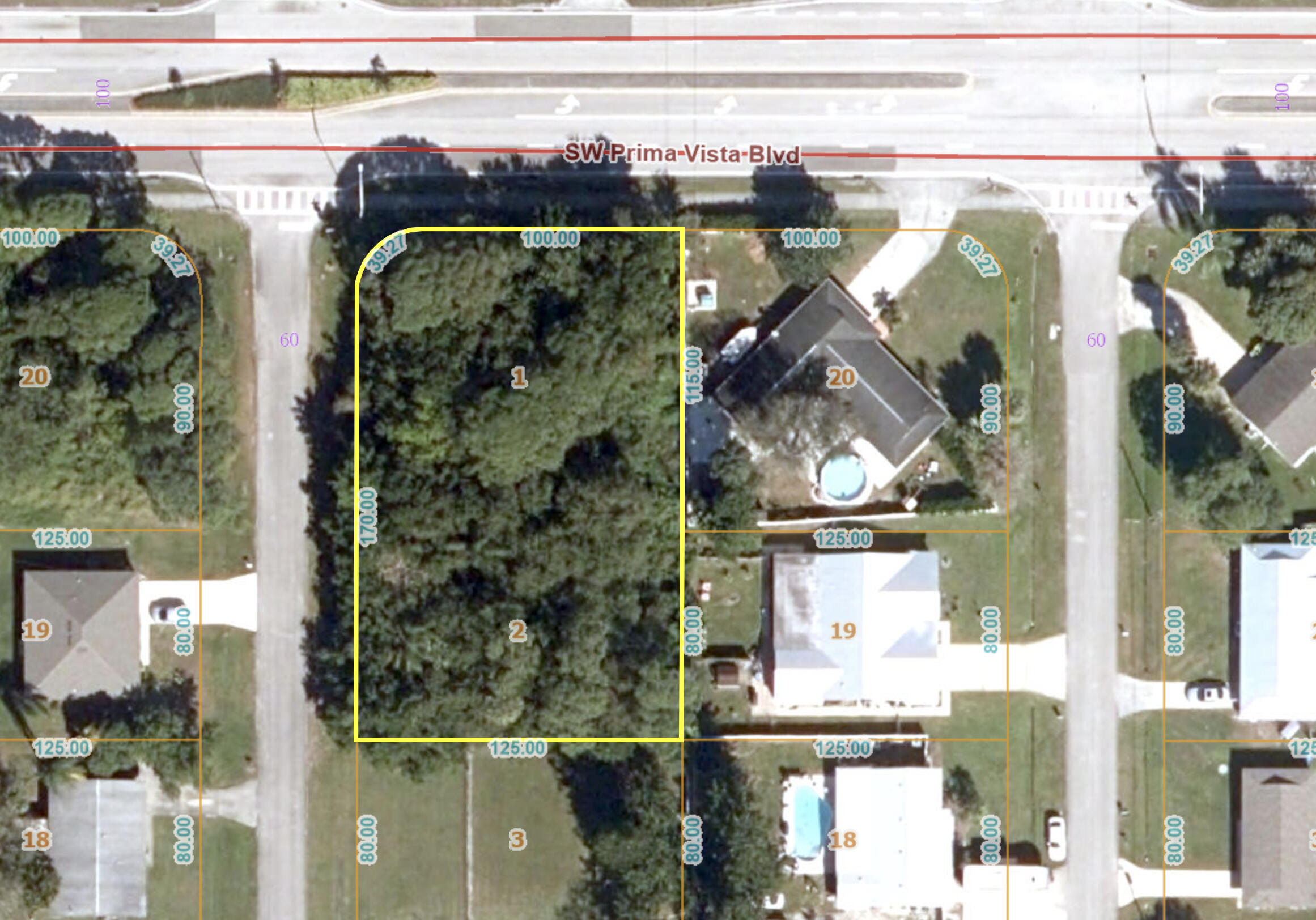 View details of listing 308 SW Prima Vista Boulevard, Port St. Lucie, FL 34983 Port St. Lucie with MLS#