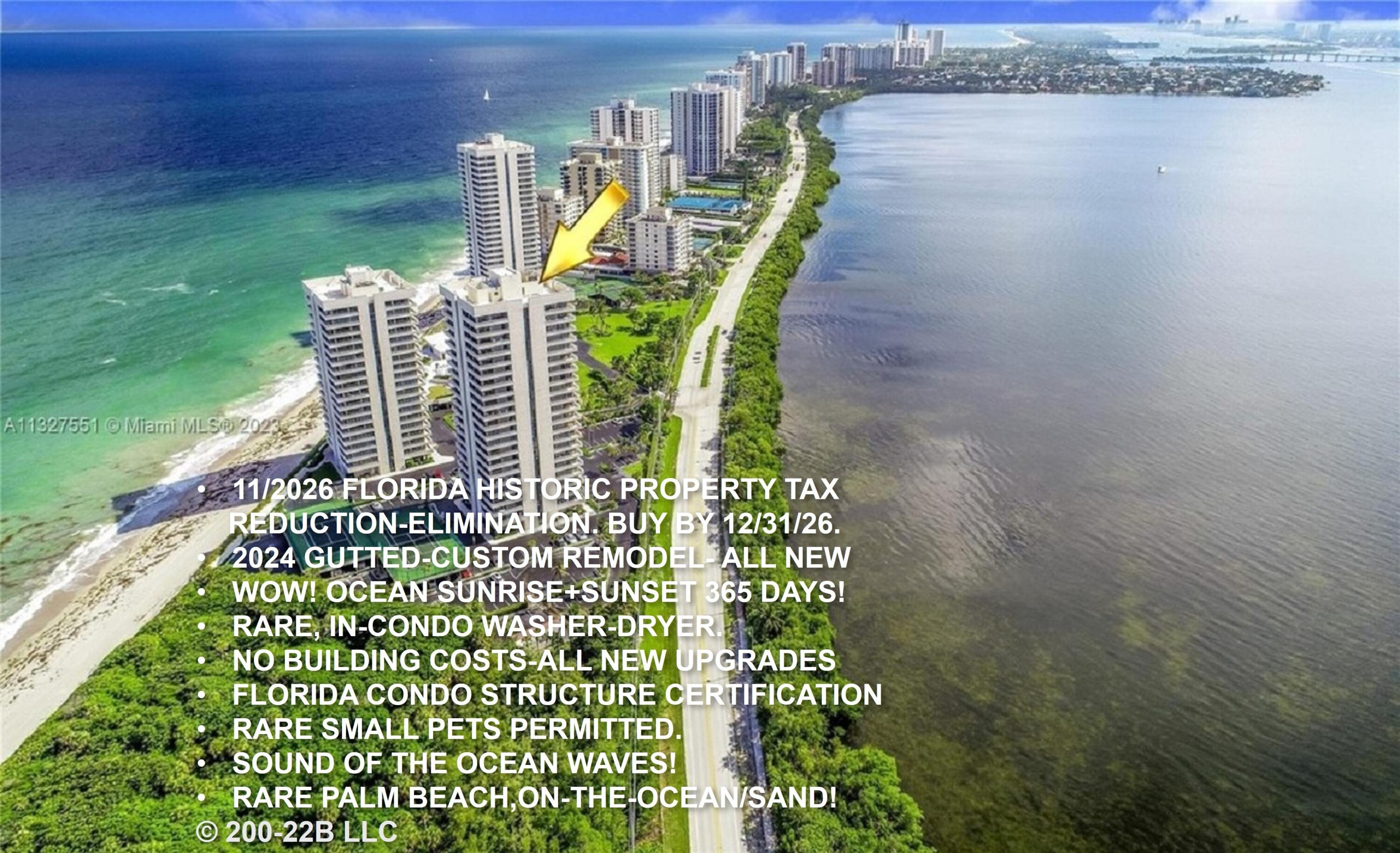 View details of listing 5550 N Ocean Drive 22b, Singer Island, FL 33404 Singer Island with MLS#