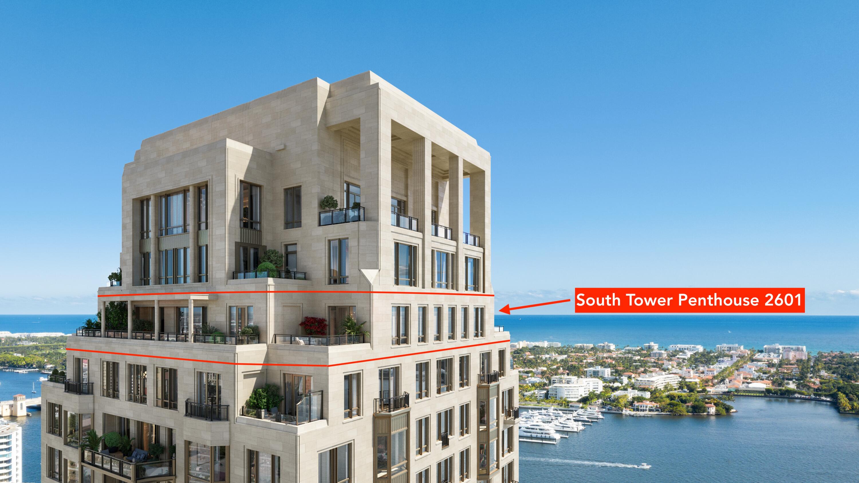 View details of listing 1355 S Flagler Drive Ph 2601, West Palm Beach, FL 33401 West Palm Beach with MLS#