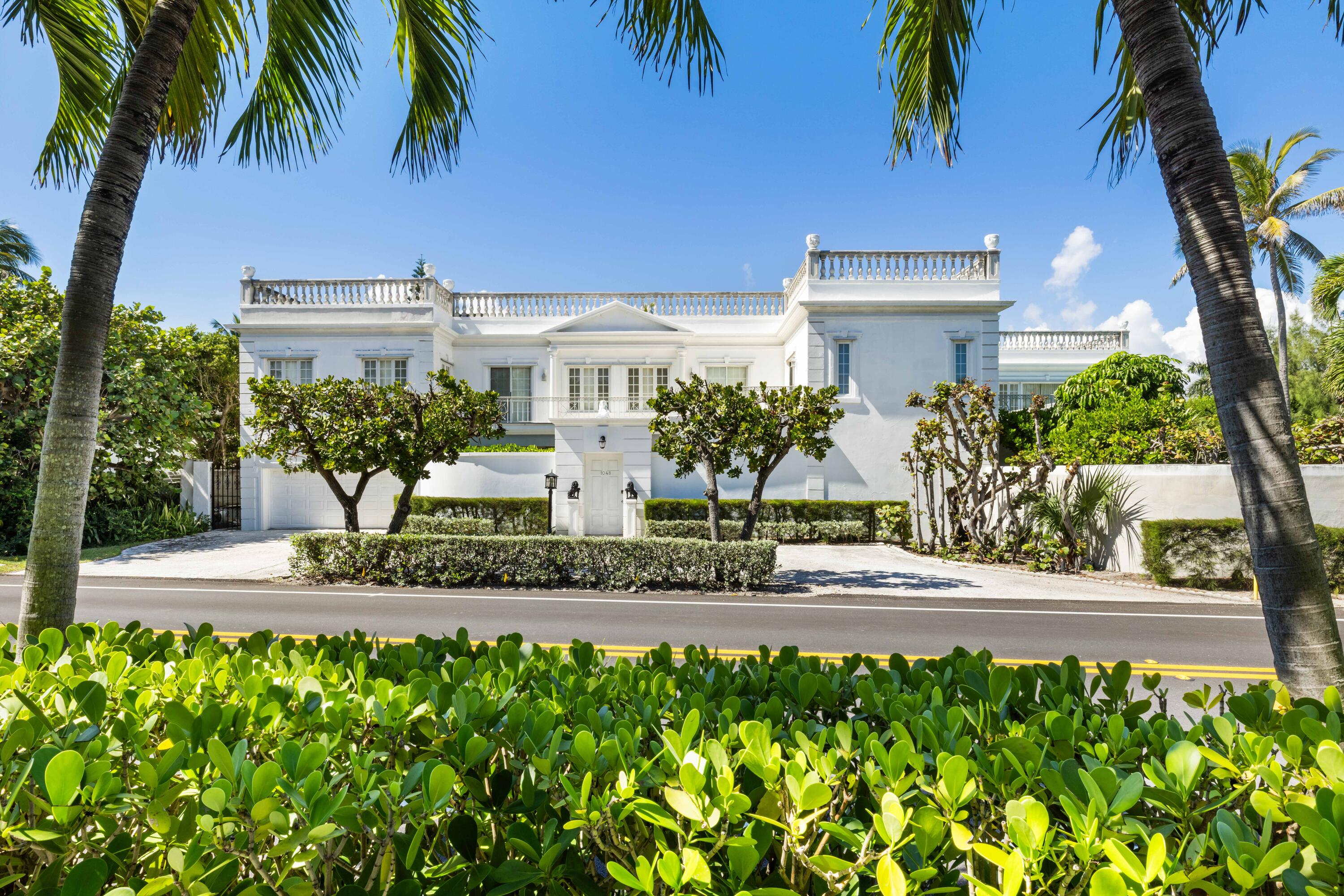 View details of listing 1048 S Ocean Boulevard, Palm Beach, FL 33480 Palm Beach with MLS#