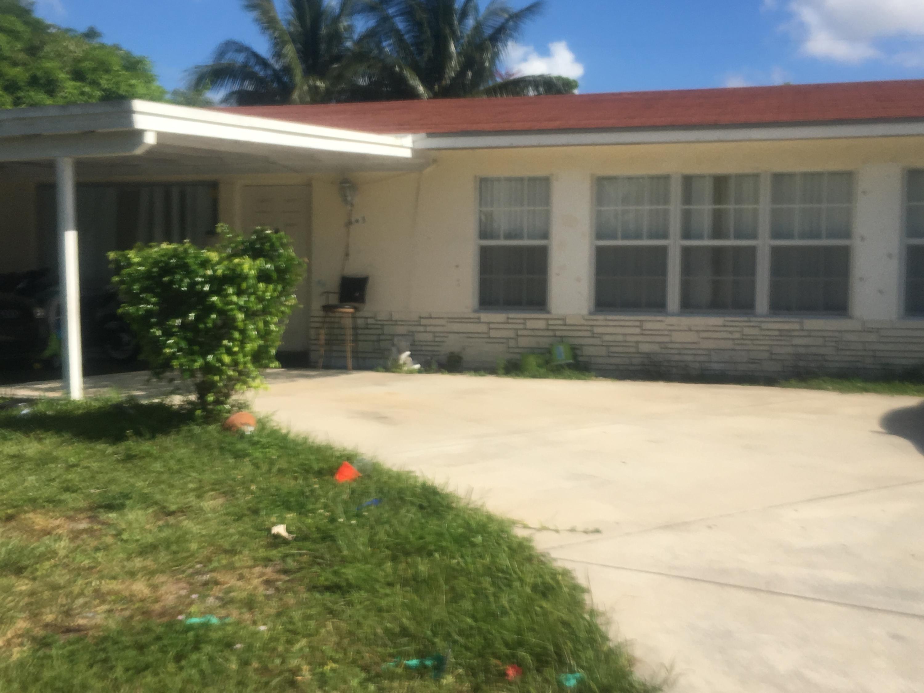 View details of listing 1643 44th Street, West Palm Beach, FL 33407 West Palm Beach with MLS#