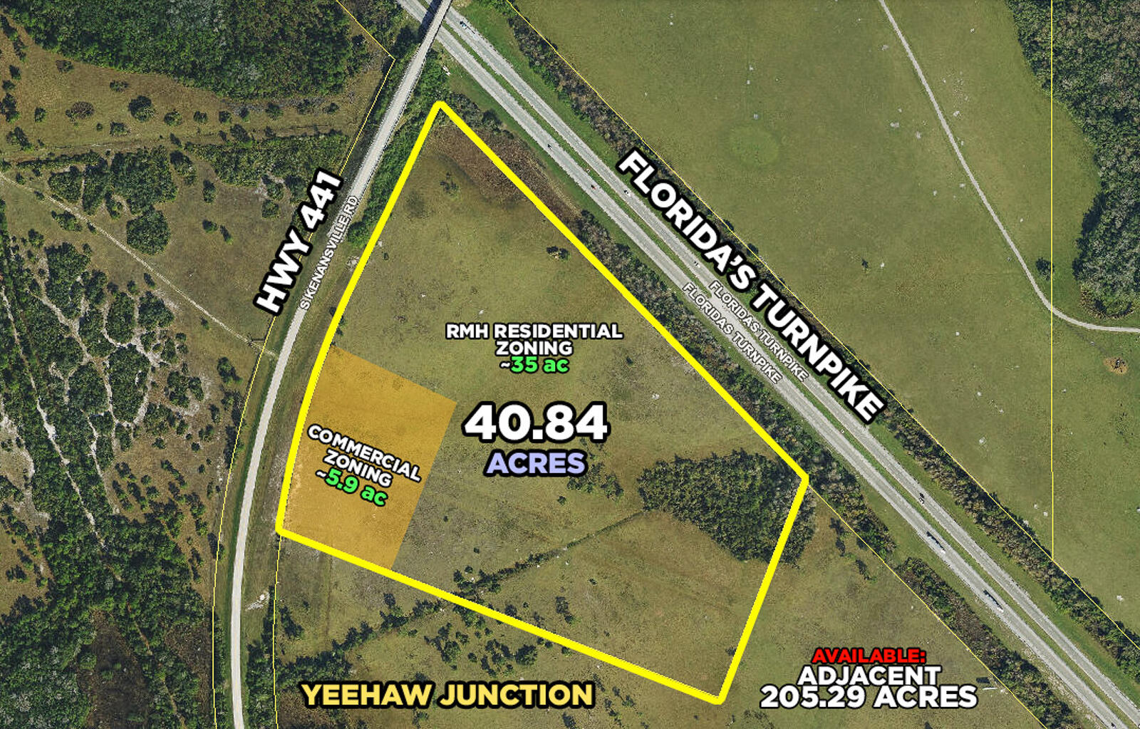 View details of listing 5001 S Kenansville Road, Okeechobee, FL 34972 Okeechobee with MLS#